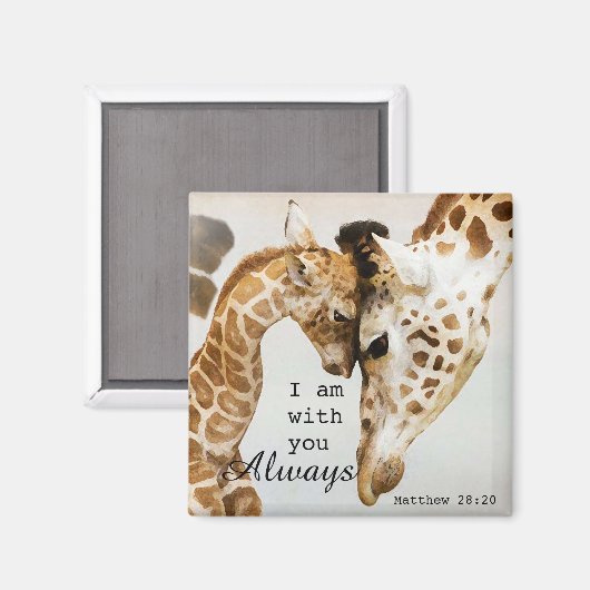 Giraffe Magnet Magneet (Voorkant / Achterkant)