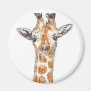 Giraffe Magnetcadeau Magneet