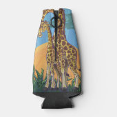 Giraffe Mama en Baby Flesjeskoeler (Achterkant)