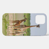 Giraffe Mama en kinderen Case-Mate iPhone Case (Achterkant (horizontaal))