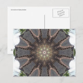 Giraffe Mandala Briefkaart (Voorkant / Achterkant)