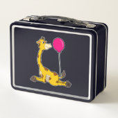 Giraffe met ballon (Achterkant)