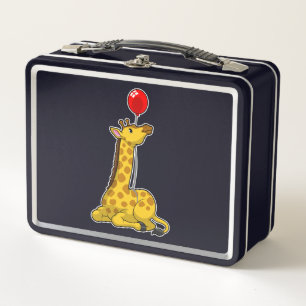 Giraffe met ballon