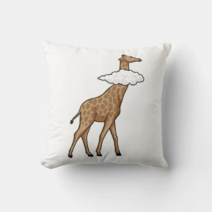Giraffe met cloud kussen