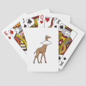 Giraffe met cloud pokerkaarten (Achterkant)