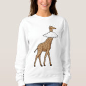 Giraffe met cloud trui (Voorkant)