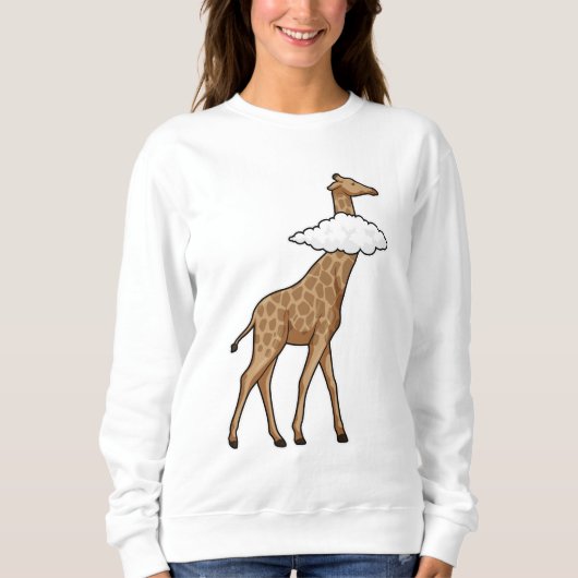 Giraffe met cloud trui (Voorkant)