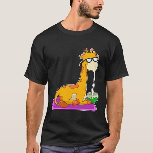 Giraffe met Coconut T-shirt (Voorkant)