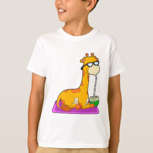 Giraffe met Coconut T-shirt