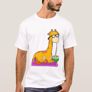 Giraffe met Coconut T-shirt