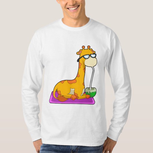 Giraffe met Coconut T-shirt (Voorkant)
