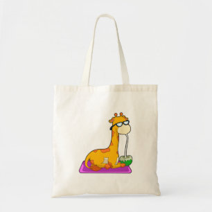 Giraffe met Coconut Tote Bag