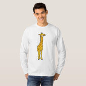 Giraffe met Daisy T-shirt (Voorkant volledig)