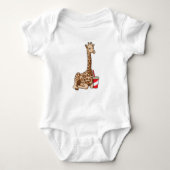 Giraffe met Drink Romper (Voorkant)