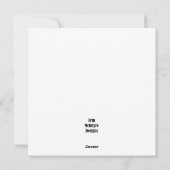 Giraffe met hart Valentijnsdag Kaart (Achterkant)