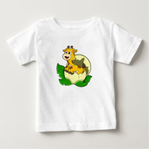 Giraffe met leder en eieren