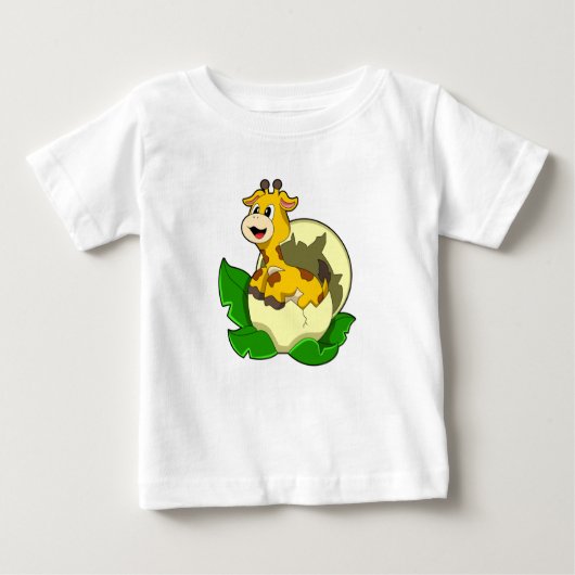 Giraffe met leder en eieren (Voorkant)