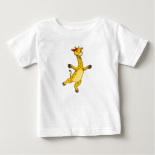 Giraffe met lint