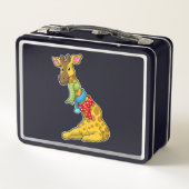 Giraffe met Scarf (Achterkant)