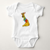 Giraffe met Scarf Romper (Voorkant)