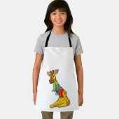 Giraffe met Scarf Schort (Insitu)