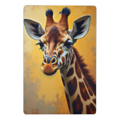 Giraffe Mini Klembord (Achterkant)