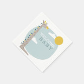 Giraffe Modern Baby showers servetten (Hoek)