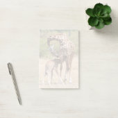 Giraffe moeder en Baby in Kenia Post-it® Notes (Kantoor)