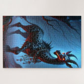 Giraffe monster legpuzzel (Horizontaal)