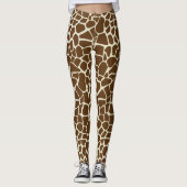 Giraffe motif Leggings (Devant)