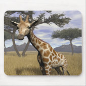 Giraffe Mousepad Muismat (Voorkant)