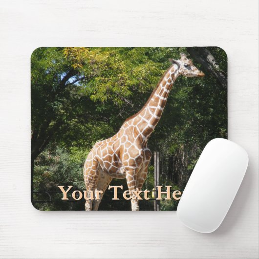 Giraffe Mousepad Muismat (Met muis)
