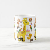 Giraffe Mug Joyeux Anniversaire Mug (Centre)