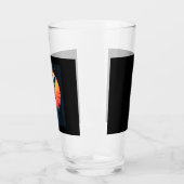 Giraffe Neck Like a Rollercoaster Run Funny Retro Glas (Links)