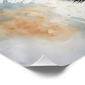 Giraffe no 2 Poster brillant (Coin)