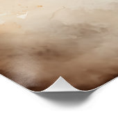 Giraffe no 3 Poster brillant (Coin)