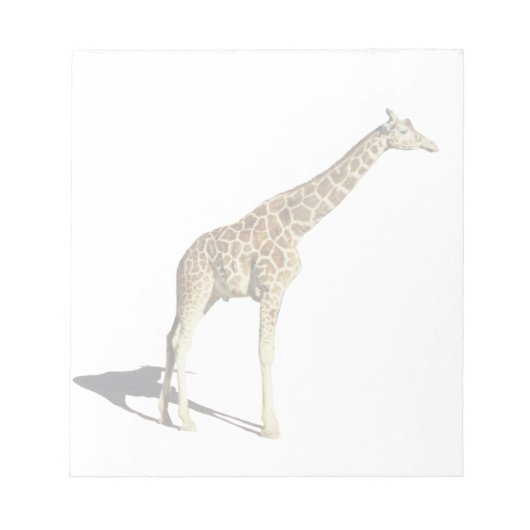 Giraffe Notitieblok (Voorkant)