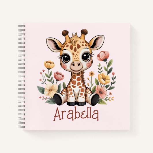 Giraffe Notitieboek (Voorkant)