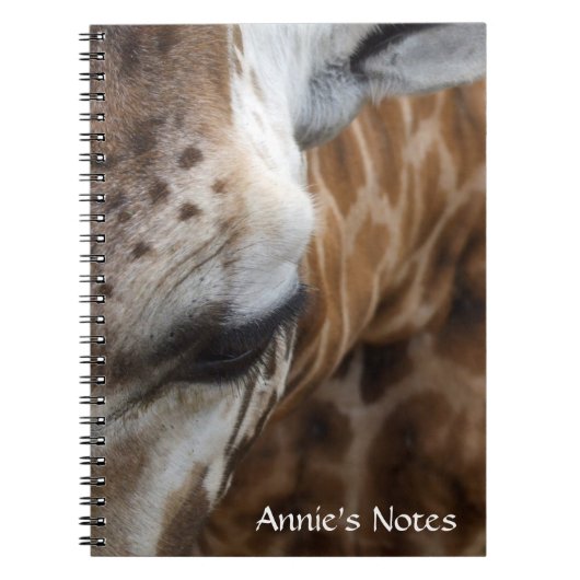 Giraffe Notitieboek (Voorkant)