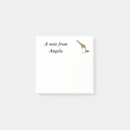 Giraffe notities post-it® notes (Voorkant)