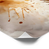 Giraffe nr. 5 Glanzend Poster Perfect Poster (Hoek)