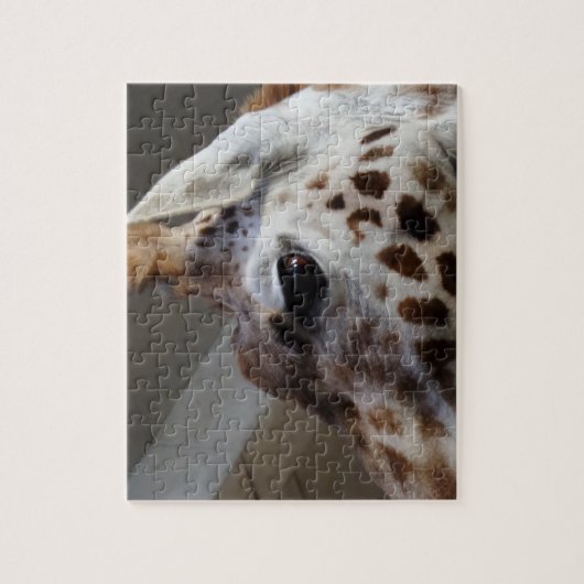 Giraffe OEil Jigsaw Puzzle (Vertical)