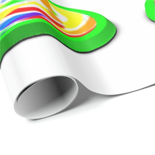 Giraffe ompakken papier (Rol Hoek)