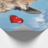 Giraffe ompakken papier (Hoek)