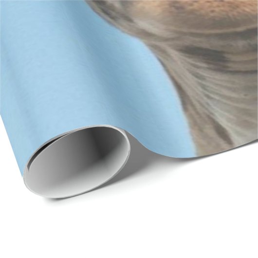 Giraffe ompakken papier (Rol Hoek)