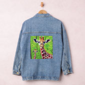 Giraffe oog denim jacket (Hangar)