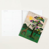 Giraffe op de Planes van Afrika Planner (Display)