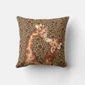 Giraffe Paar Kussen (Achterkant)