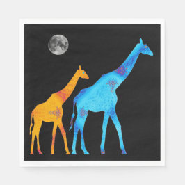 Giraffe Paper Napkin Servet