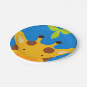 Giraffe Papieren Bordje (Gekanteld)